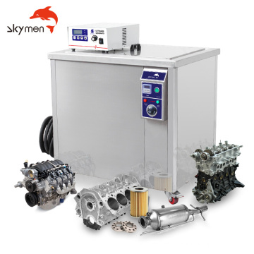 SKYMEN 360L Industrial Ultrasonic engine parts cleaning machine with Oil Filtration for Carburetor